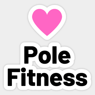 Pole Fitness - Pole Dance Design Sticker